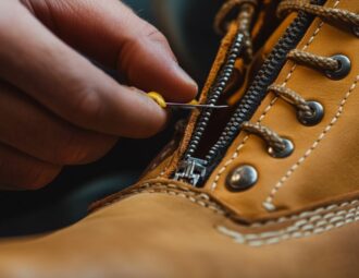 Réparer une fermeture éclair cassée sur une chaussure : solutions express