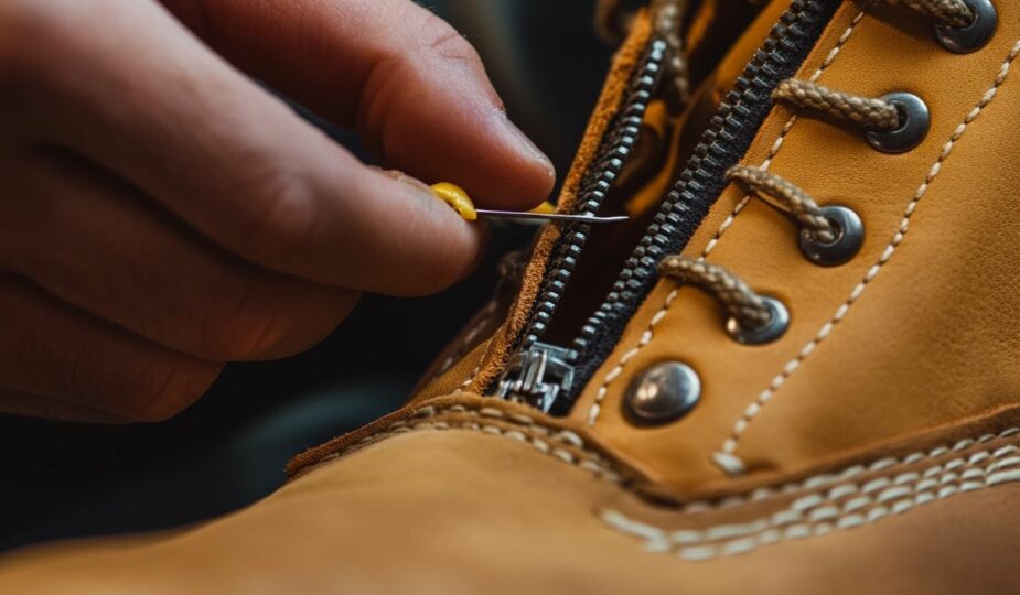 Réparer une fermeture éclair cassée sur une chaussure : solutions express