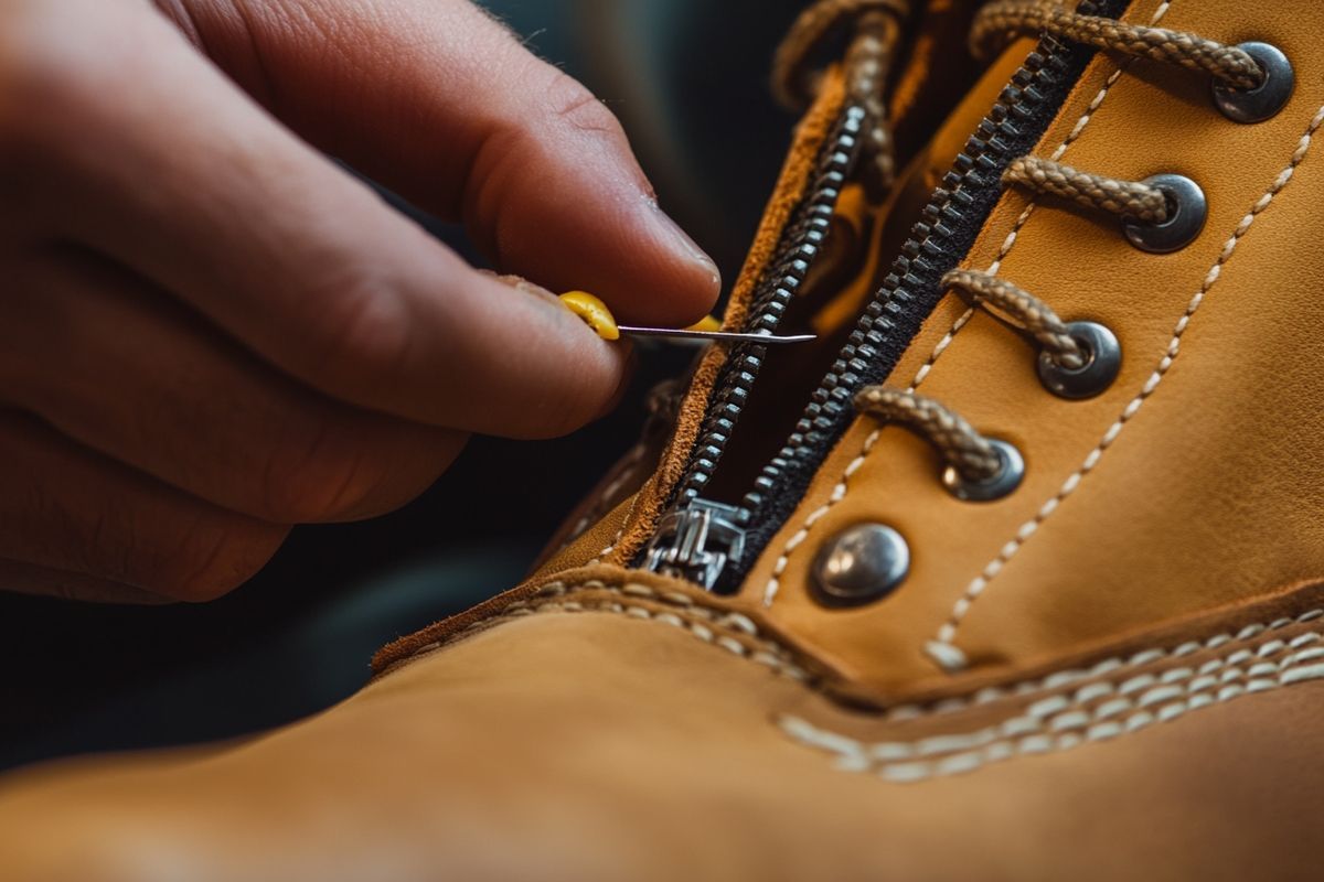 Réparer une fermeture éclair cassée sur une chaussure : solutions express