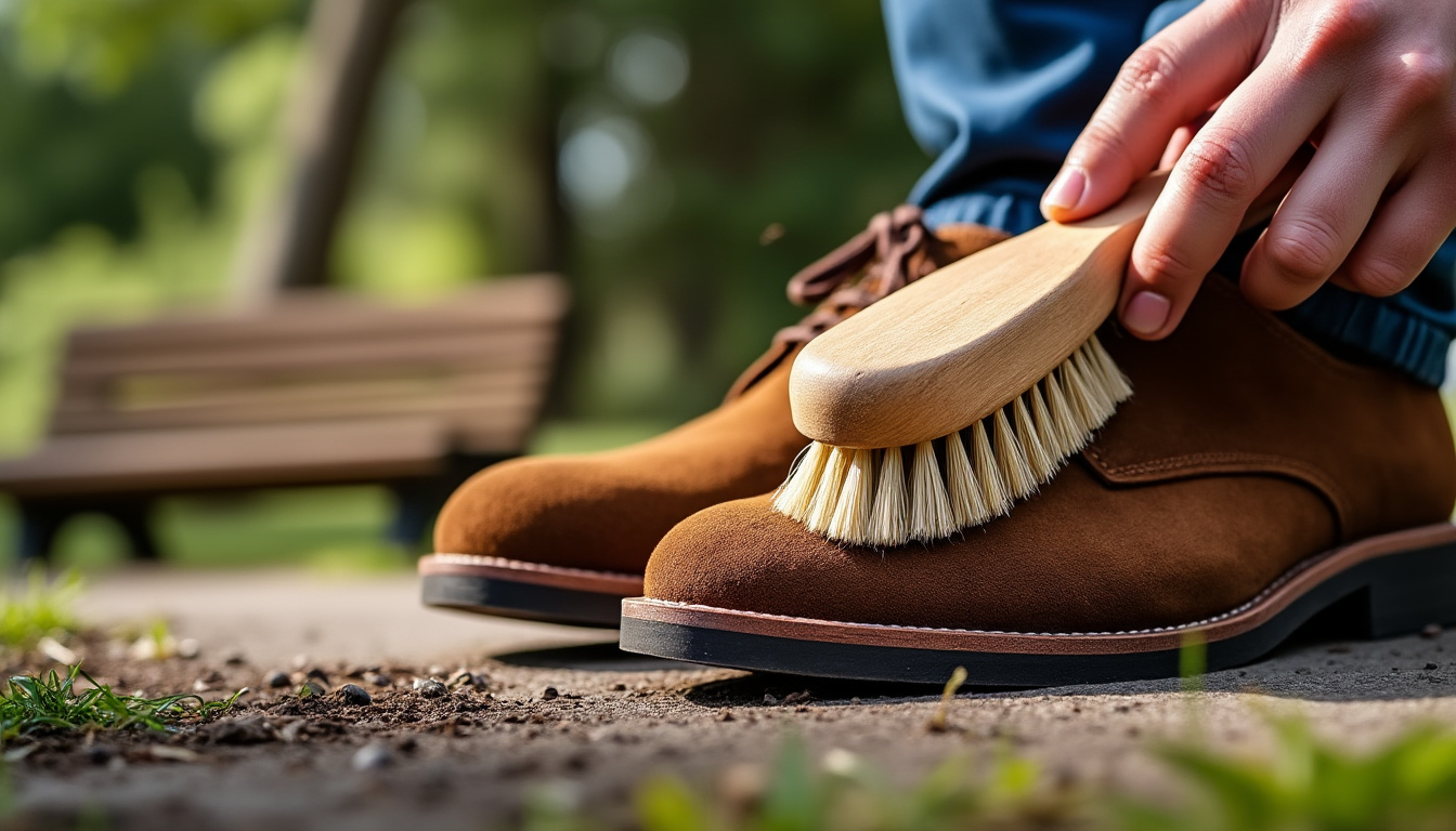 découvrez nos conseils pratiques pour entretenir et prolonger la durée de vie de vos chaussures en croûte de cuir : nettoyage, entretien et astuces pour conserver leur aspect d'origine.
