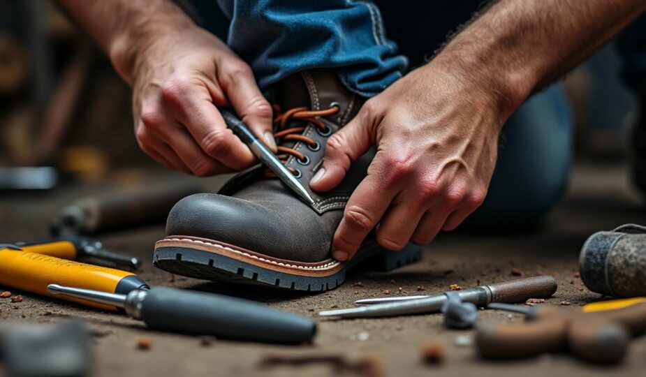 découvrez comment réparer efficacement une semelle vibram usée sur vos chaussures danner pour prolonger leur durée de vie et préserver leur confort.