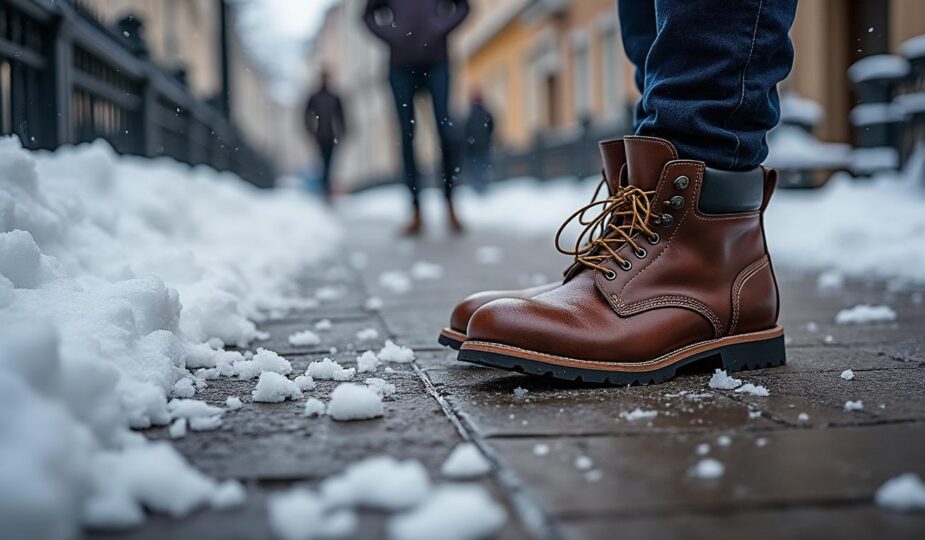 découvrez des astuces efficaces pour protéger vos chaussures contre le sel en hiver et préserver leur qualité malgré les conditions hivernales.