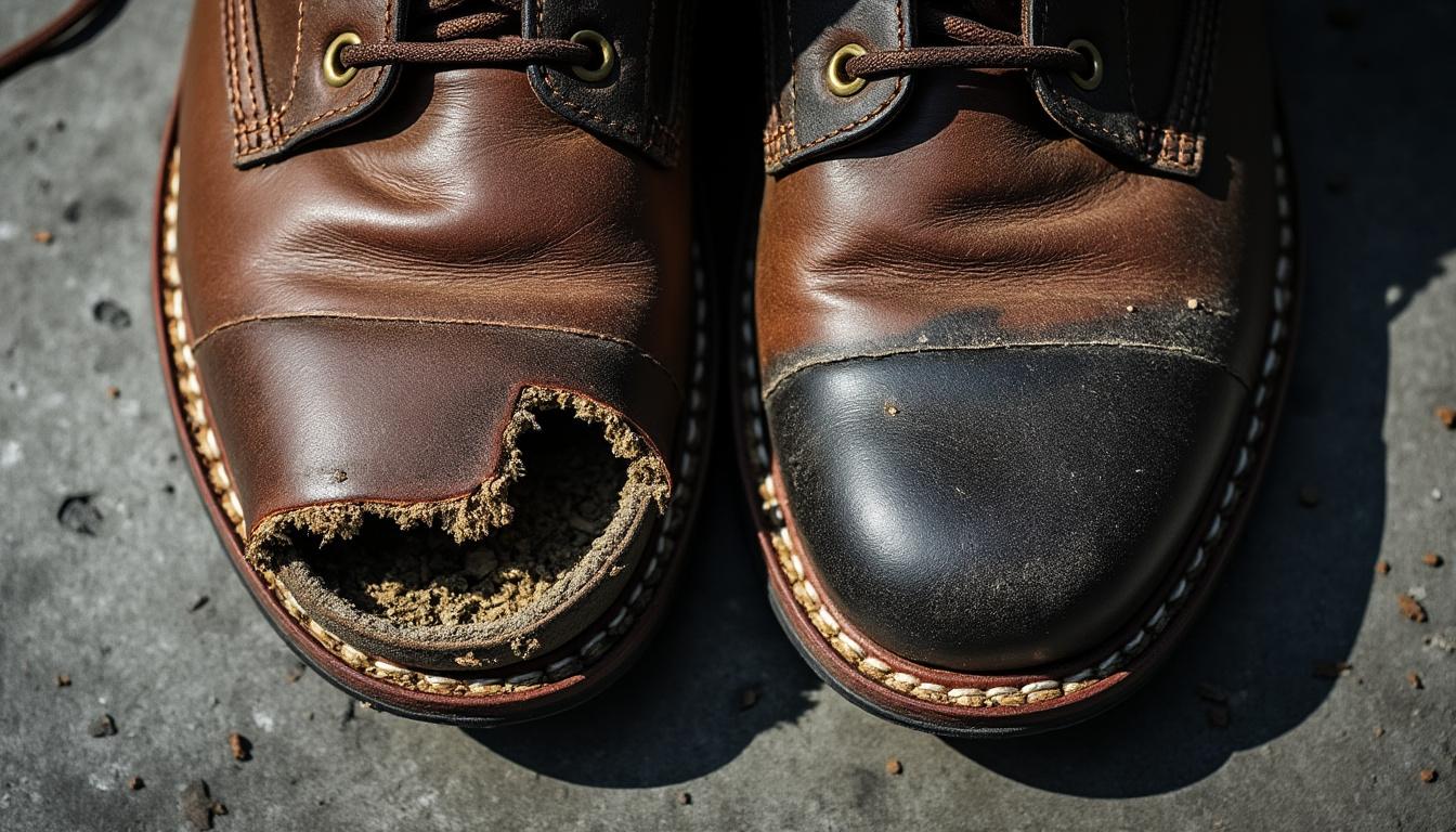 découvrez comment réparer facilement une chaussure trouée au niveau du gros orteil grâce à nos astuces simples et efficaces pour prolonger la vie de vos chaussures.