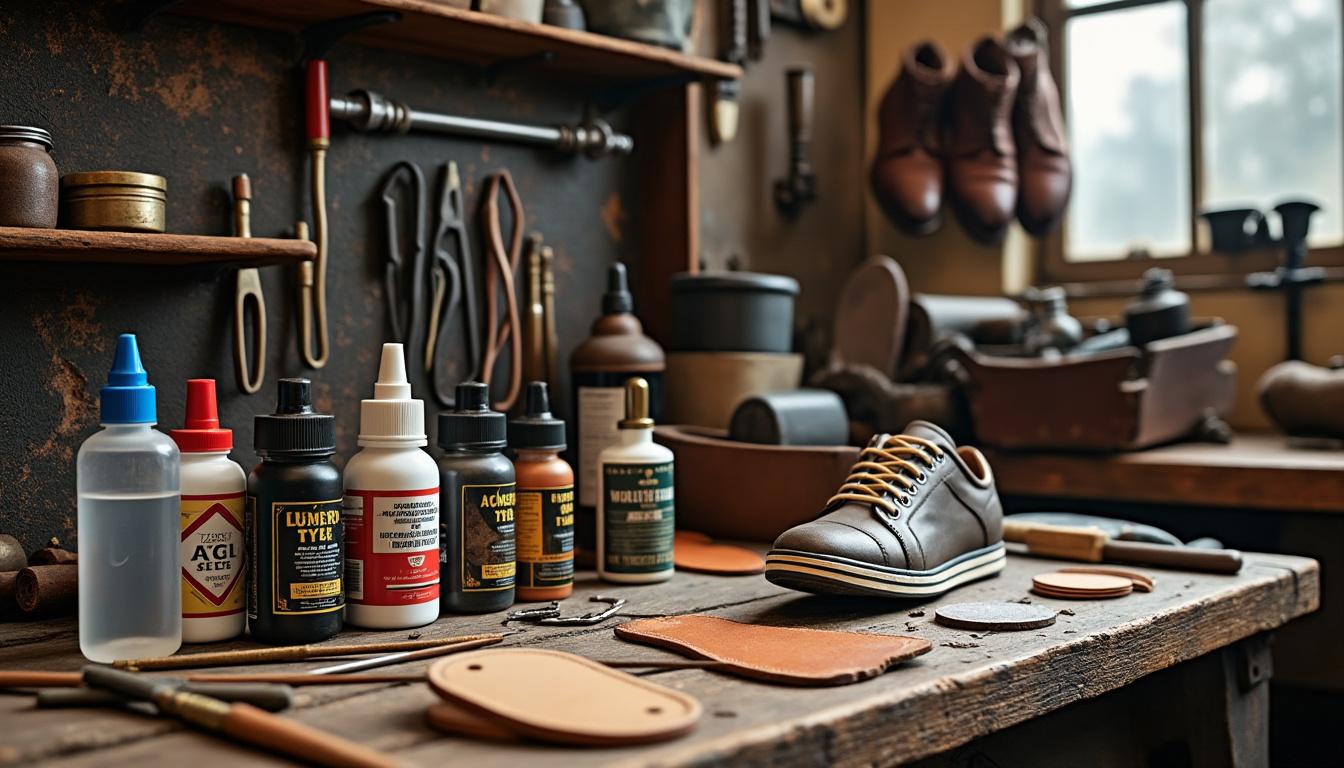 découvrez le top 5 des colles professionnelles incontournables en cordonnerie pour des réparations solides et durables. choisissez la meilleure adhérence pour vos projets de chaussures.