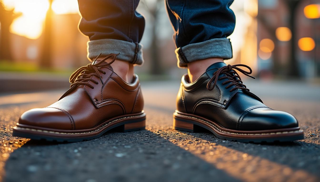 découvrez notre guide des meilleures marques de chaussures larges adaptées aux pieds forts. trouvez confort, style et qualité pour vos chaussures larges dès maintenant.