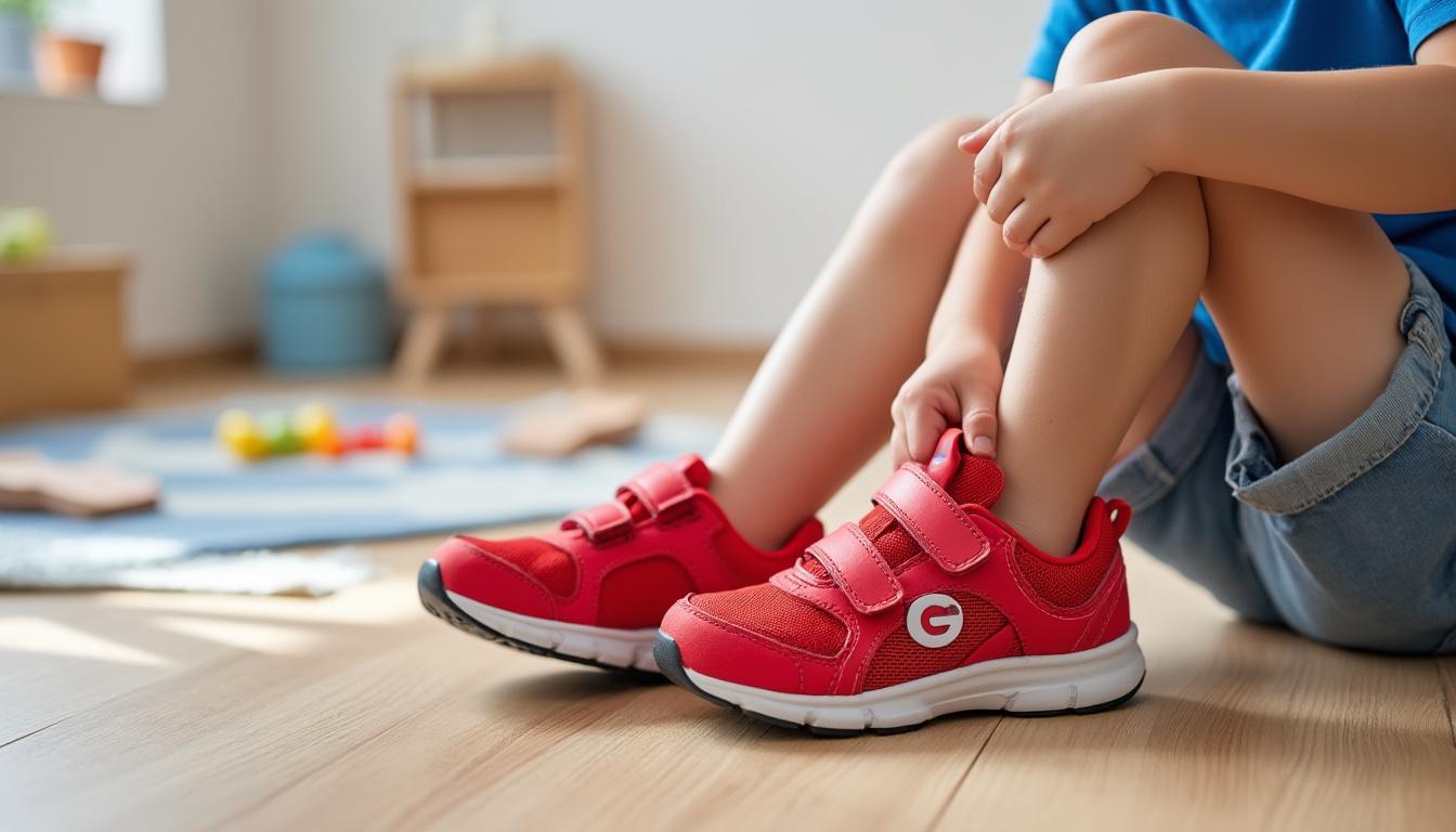 découvrez comment remplacer un scratch velcro usé sur des chaussures geox pour enfant afin de prolonger leur durée de vie facilement.