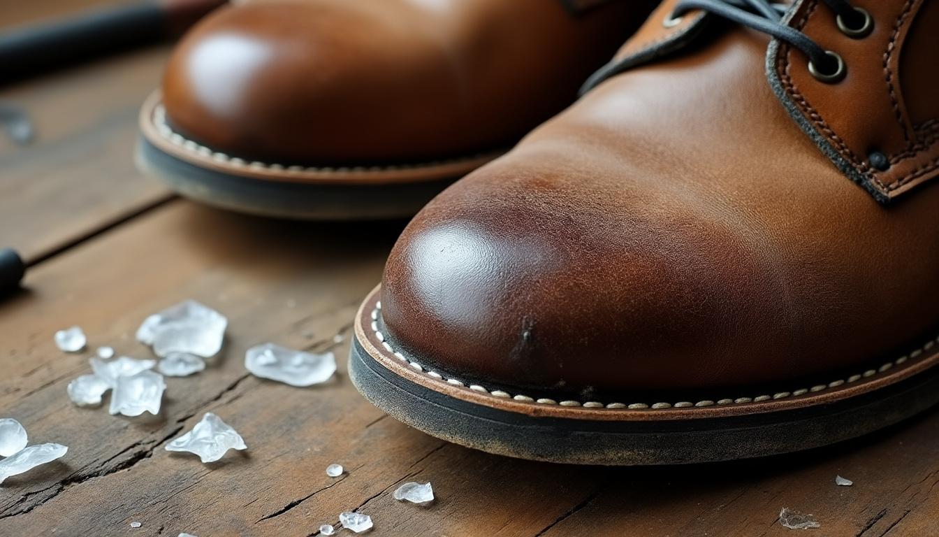 apprenez à recoller une semelle décollée facilement avec des outils basiques, pour prolonger la vie de vos chaussures à moindre coût.