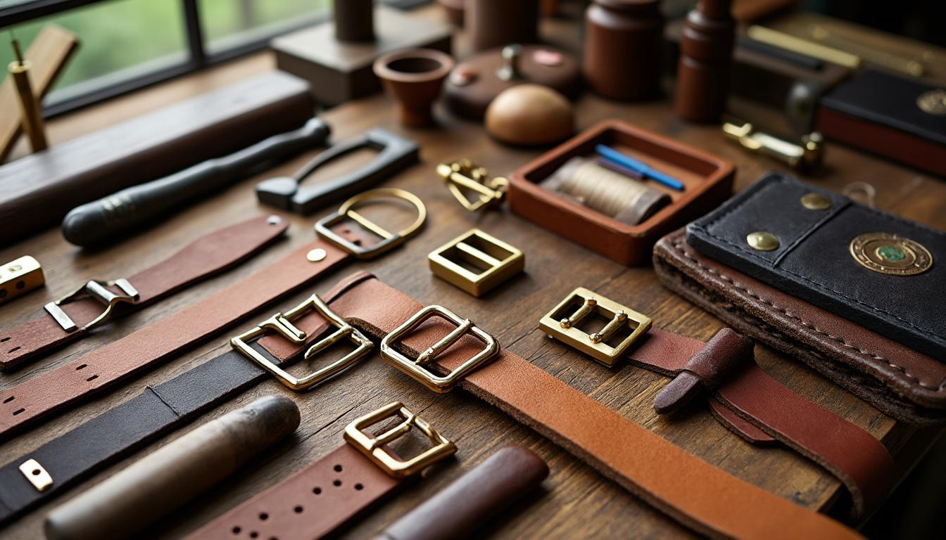 service rapide et professionnel de réparation de boucle cassée sur sandale en cuir, pour retrouver confort et style de vos chaussures préférées.