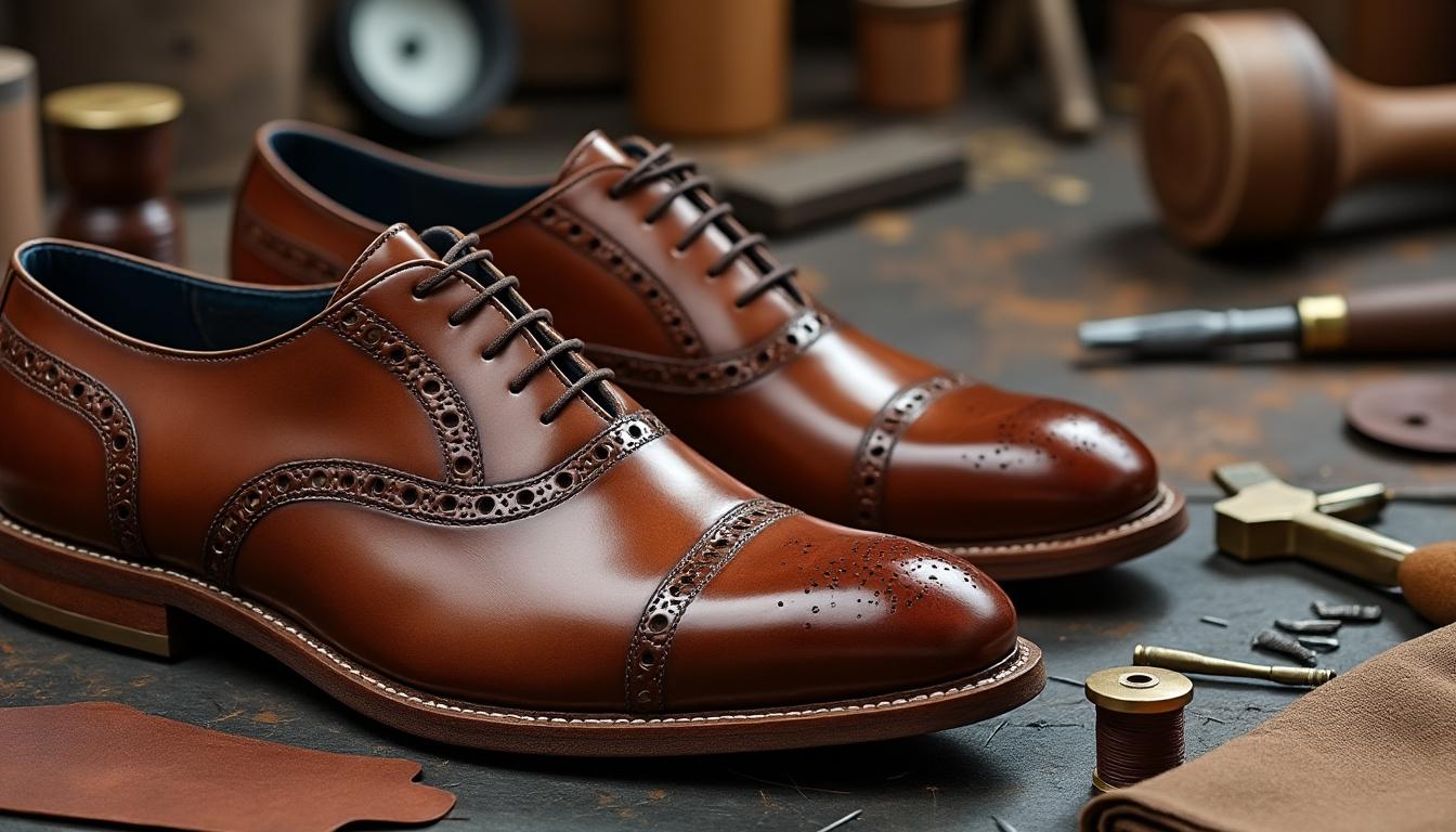 apprenez à réparer un cousu goodyear sur vos chaussures joseph cheaney grâce à notre guide étape par étape, pour redonner vie à vos souliers de qualité.