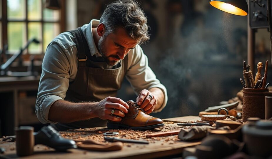 découvrez le quotidien passionnant et les savoir-faire d’un cordonnier indépendant à travers une immersion authentique dans son atelier.