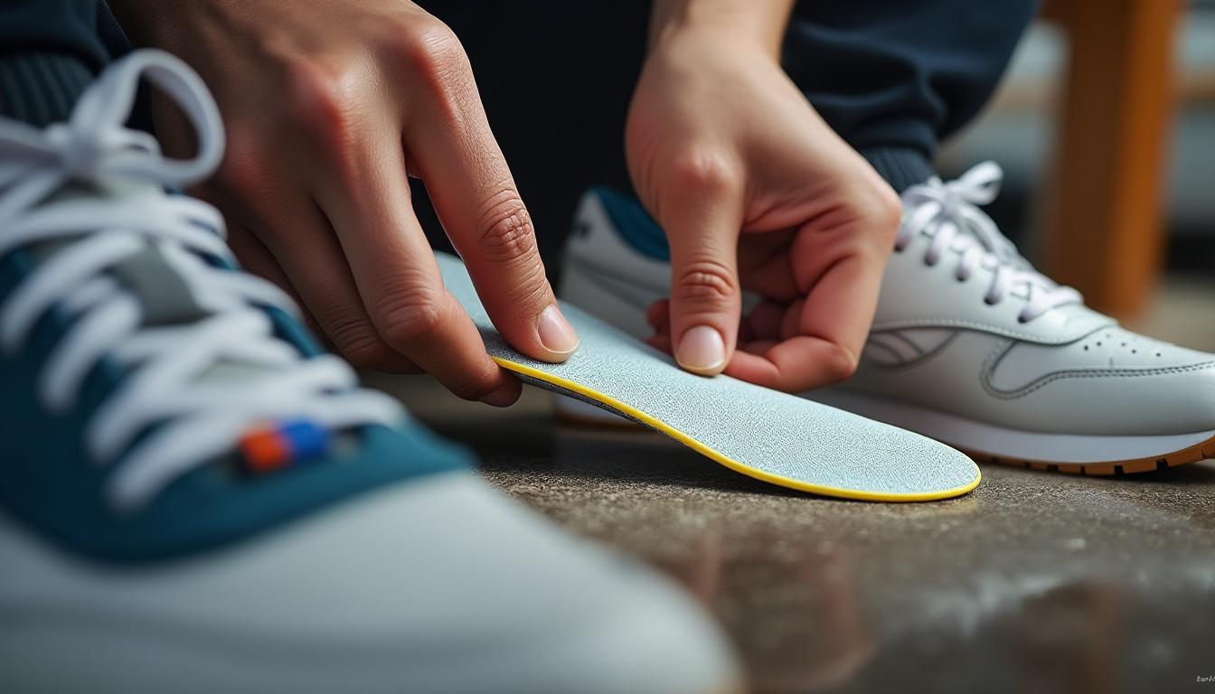 découvrez si vous pouvez utiliser des semelles intérieures podologiques dans des chaussures reebok pour un confort et un soutien optimal.