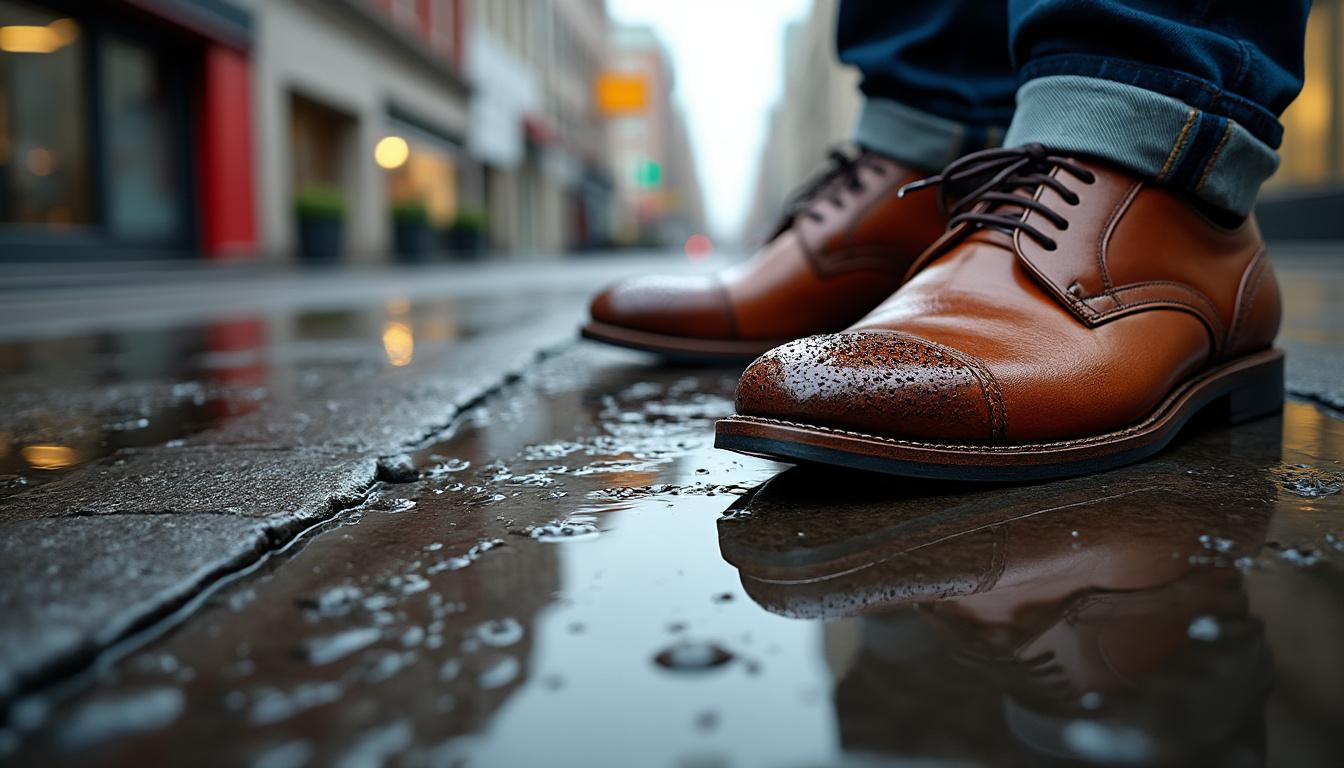 découvrez pourquoi les semelles en cuir peuvent poser problème dans certains climats et comment choisir la meilleure option pour vos chaussures en fonction de la météo.