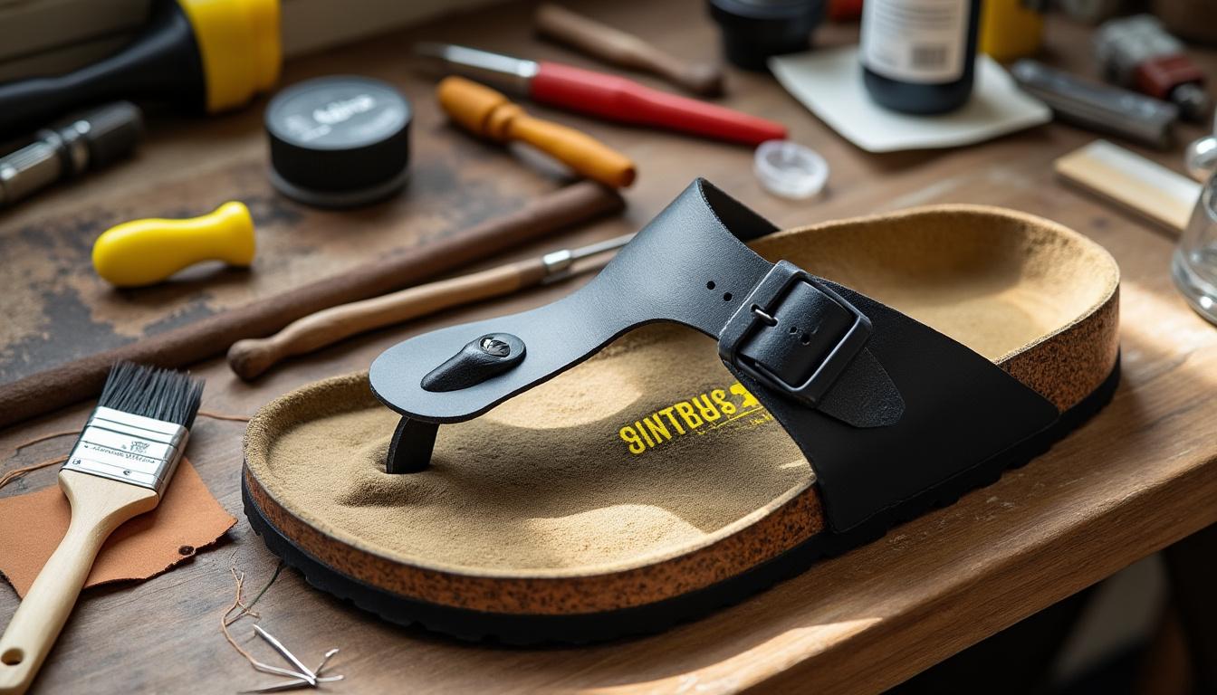 découvrez comment réparer efficacement la semelle fendue de votre birkenstock arizona pour prolonger sa durée de vie et retrouver le confort optimal de vos chaussures préférées.