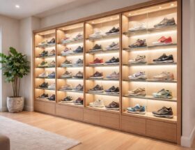 découvrez comment organiser votre armoire à sneakers de manière professionnelle pour gérer votre collection comme un véritable magasin.
