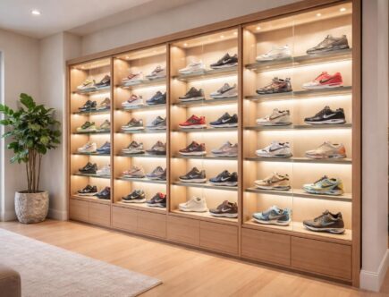 découvrez comment organiser votre armoire à sneakers de manière professionnelle pour gérer votre collection comme un véritable magasin.