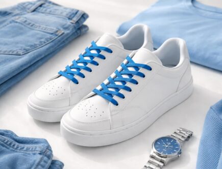découvrez nos conseils pratiques pour assortir parfaitement des lacets bleus à vos baskets préférées et donner un coup de frais à votre style.
