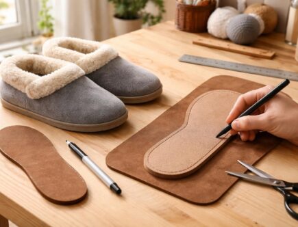 apprenez à fabriquer facilement une semelle de chaussure diy pour vos chaussons grâce à notre guide étape par étape, pour plus de confort et de durabilité.