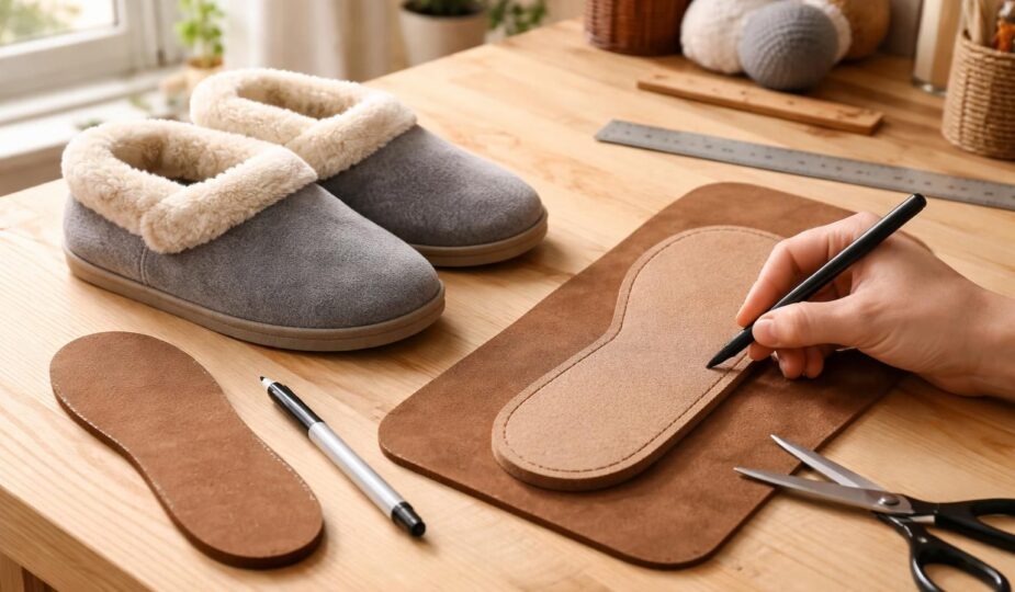 apprenez à fabriquer facilement une semelle de chaussure diy pour vos chaussons grâce à notre guide étape par étape, pour plus de confort et de durabilité.