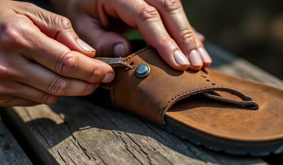 découvrez des méthodes simples et efficaces pour réparer une bride cassée sur une sandale et redonner vie à vos chaussures préférées.