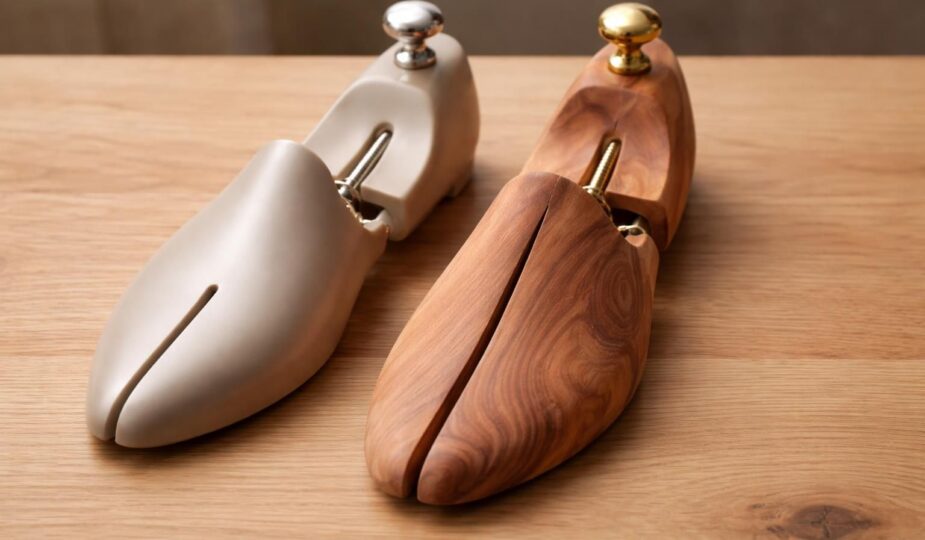 découvrez comment choisir entre un embauchoir de chaussure en plastique ou en bois, et prenez soin de vos chaussures avec le bon matériel adapté à vos besoins.