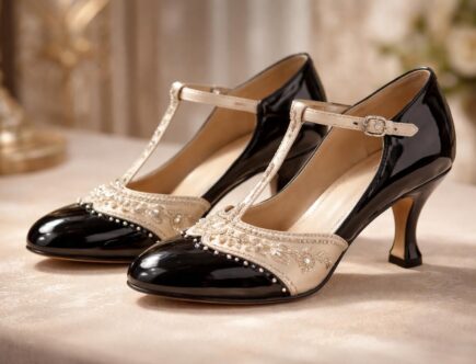 découvrez le style chaussure année 20, alliant élégance rétro et sophistication, parfait pour sublimer vos cérémonies avec une touche vintage unique.