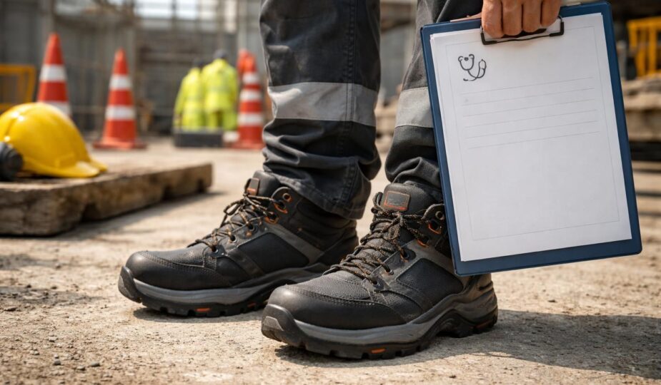 découvrez pourquoi les chaussures de sécurité, associées à un certificat médical, sont essentielles pour garantir la protection optimale de vos travailleurs sur le lieu de travail.
