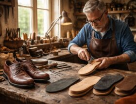 découvrez le prix moyen chez le cordonnier pour la pose d'une semelle et informez-vous sur les tarifs courants pour bien entretenir vos chaussures.
