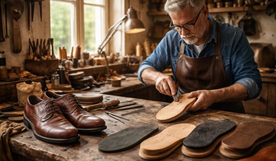 découvrez le prix moyen chez le cordonnier pour la pose d'une semelle et informez-vous sur les tarifs courants pour bien entretenir vos chaussures.
