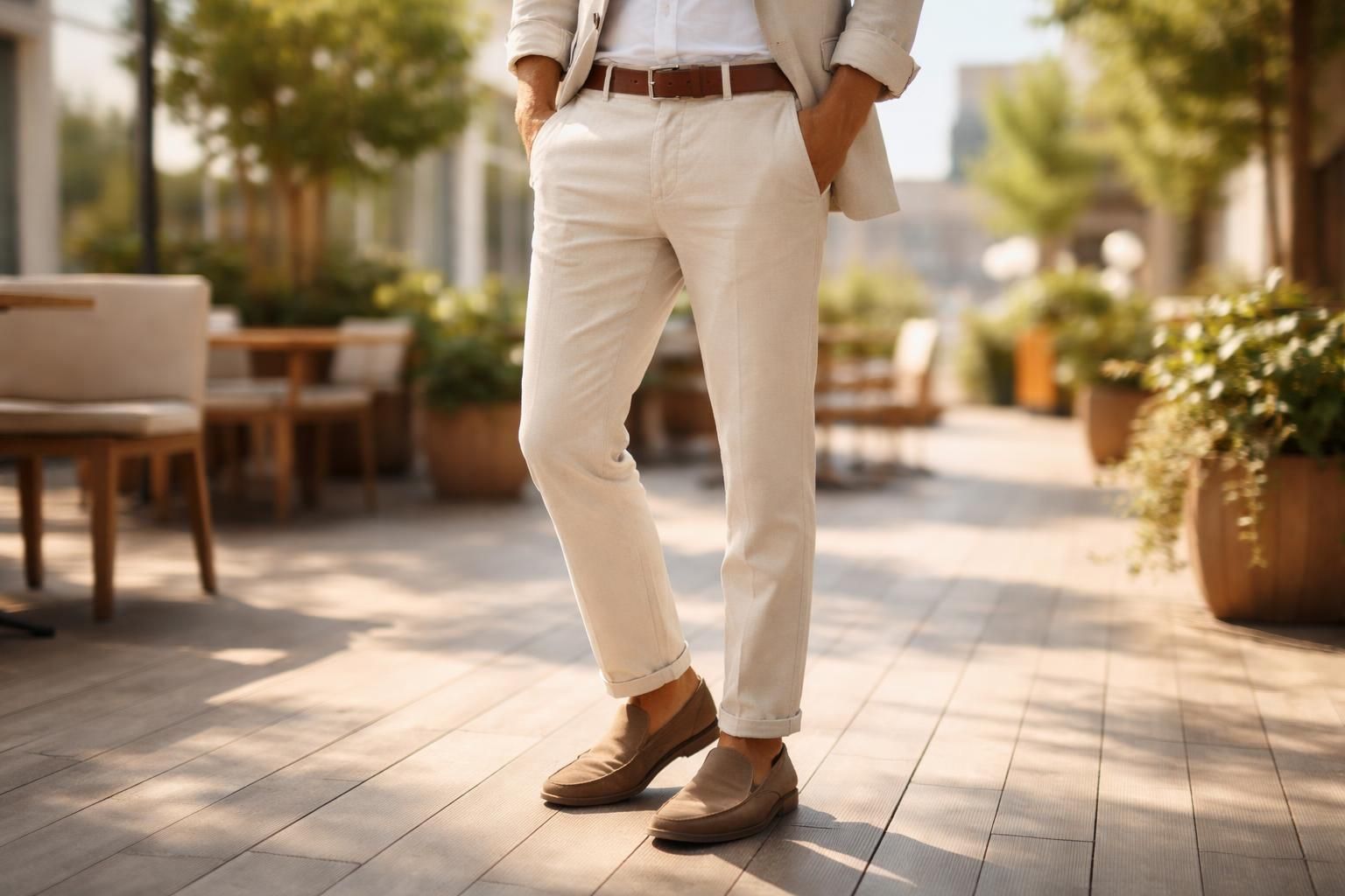 découvrez quelles chaussures associer à un costume décontracté en été pour un look élégant et confortable, adapté à la saison estivale.