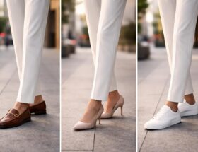 découvrez quelles chaussures privilégier avec un pantalon blanc pour un look chic et élégant en toutes occasions.