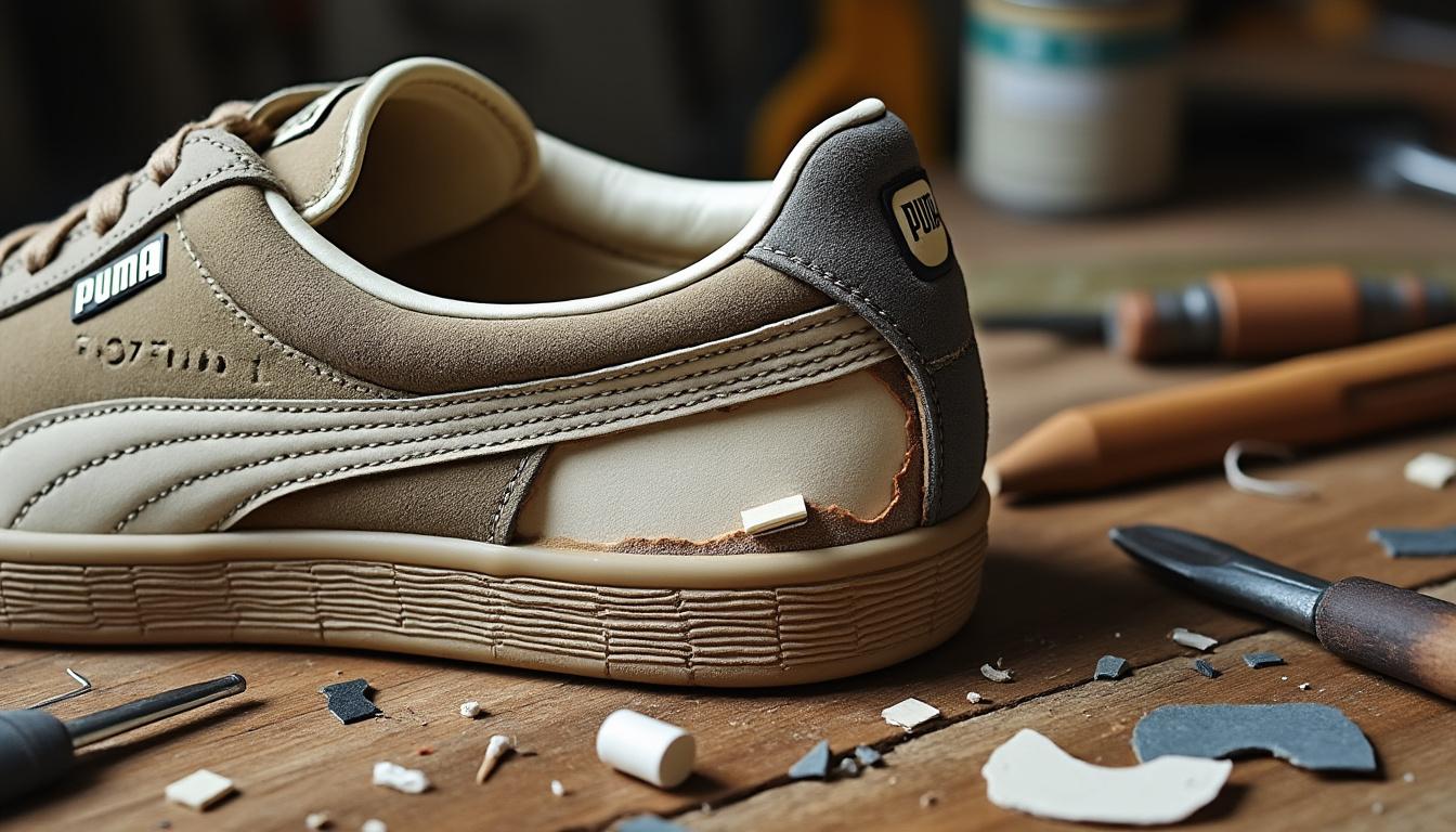 découvrez comment réparer facilement un patch arrière arraché sur vos puma suede grâce à notre guide étape par étape, pour redonner vie à vos chaussures préférées.