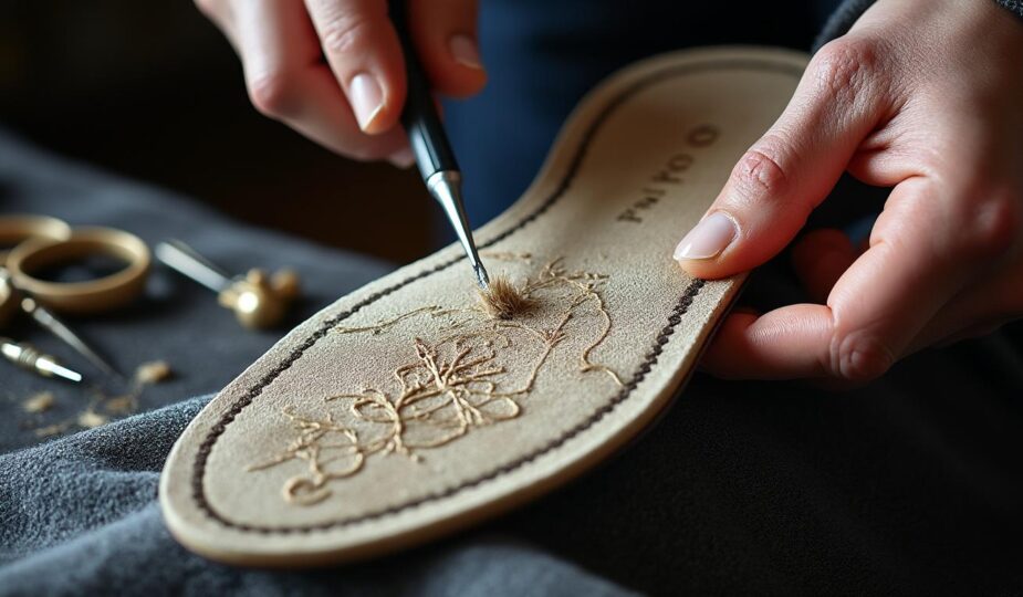 découvrez comment réparer une semelle brodée de chaussures dior homme avec des astuces professionnelles pour préserver style et qualité.