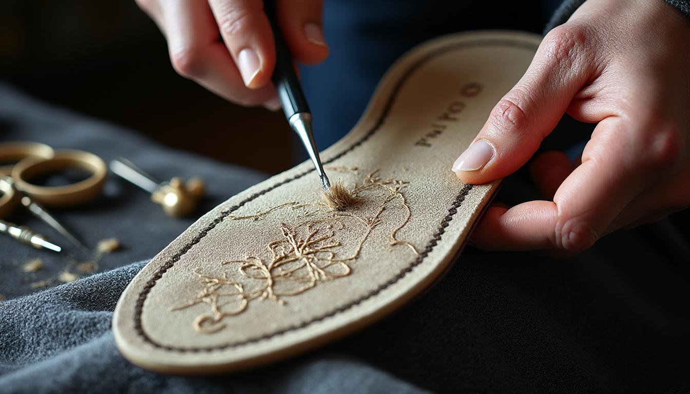 découvrez comment réparer une semelle brodée de chaussures dior homme avec des astuces professionnelles pour préserver style et qualité.