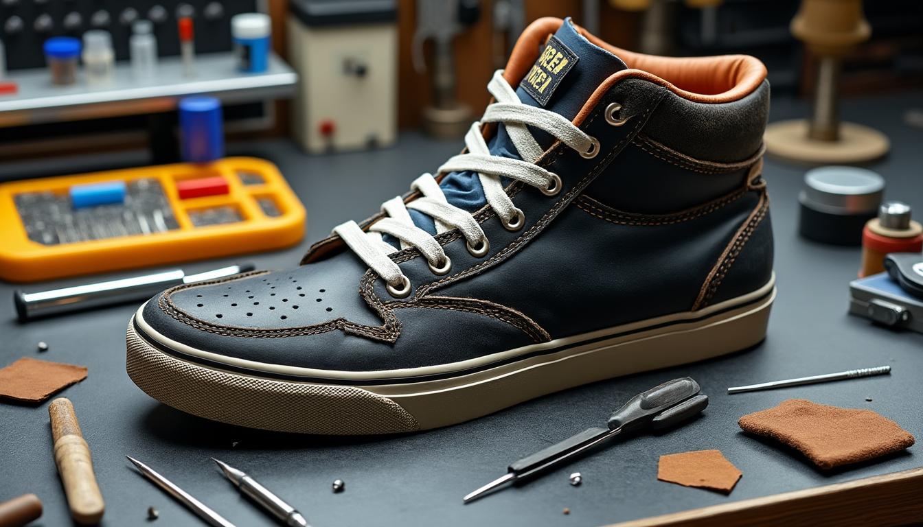 découvrez comment réparer facilement une semelle de skate shoe fallen déchirée pour prolonger la durée de vie de vos chaussures de skate préférées.