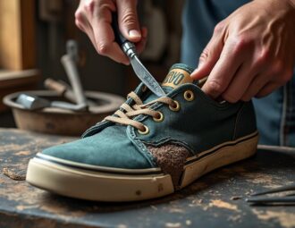 découvrez comment réparer facilement une semelle déchirée de skate shoe fallen pour prolonger la durée de vie de vos chaussures de skate.