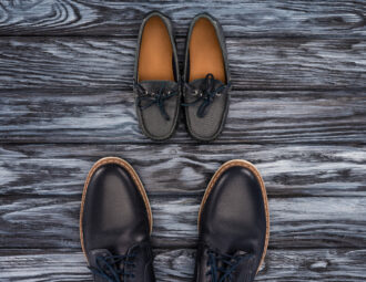 moisissure sur une paire