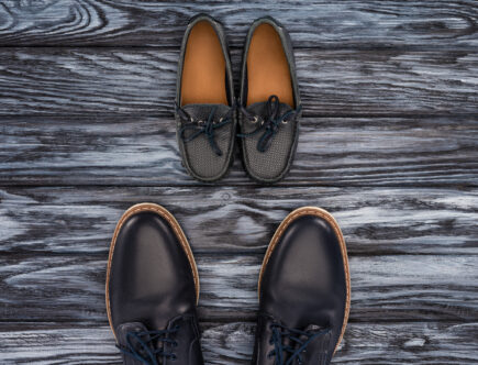 moisissure sur une paire