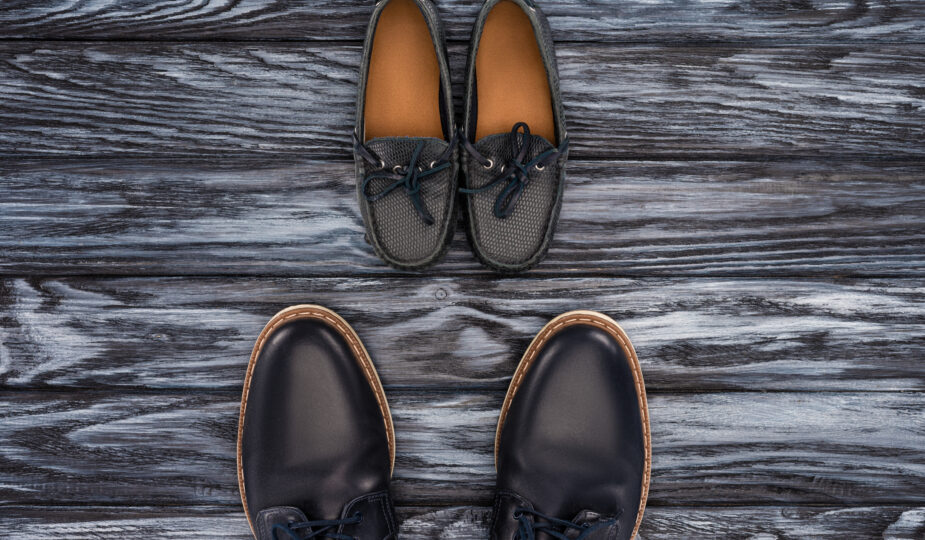 moisissure sur une paire