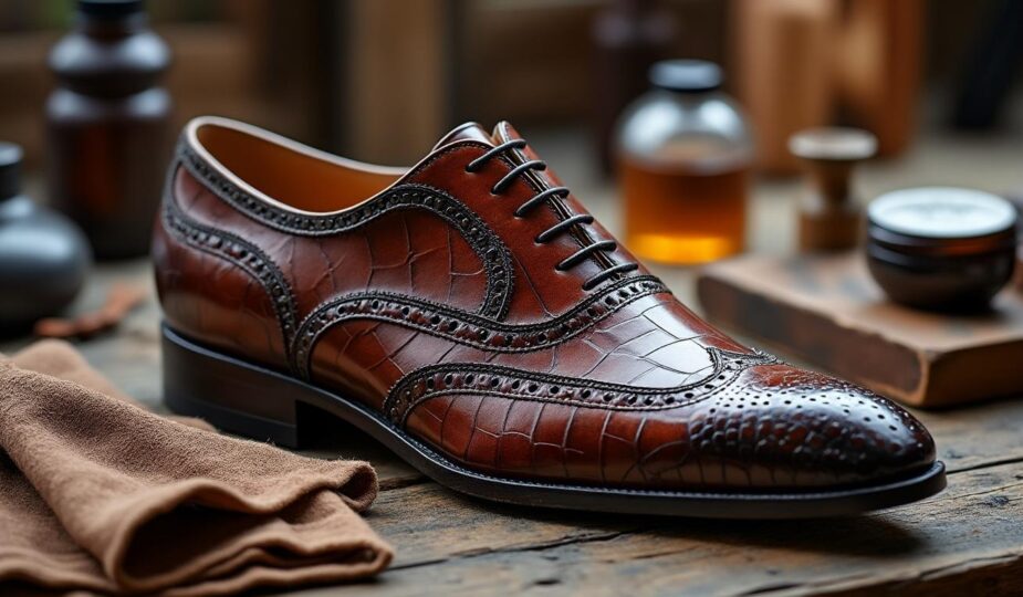 découvrez les meilleures astuces pour entretenir vos chaussures en cuir exotique et préserver leur beauté et leur durabilité au fil du temps.