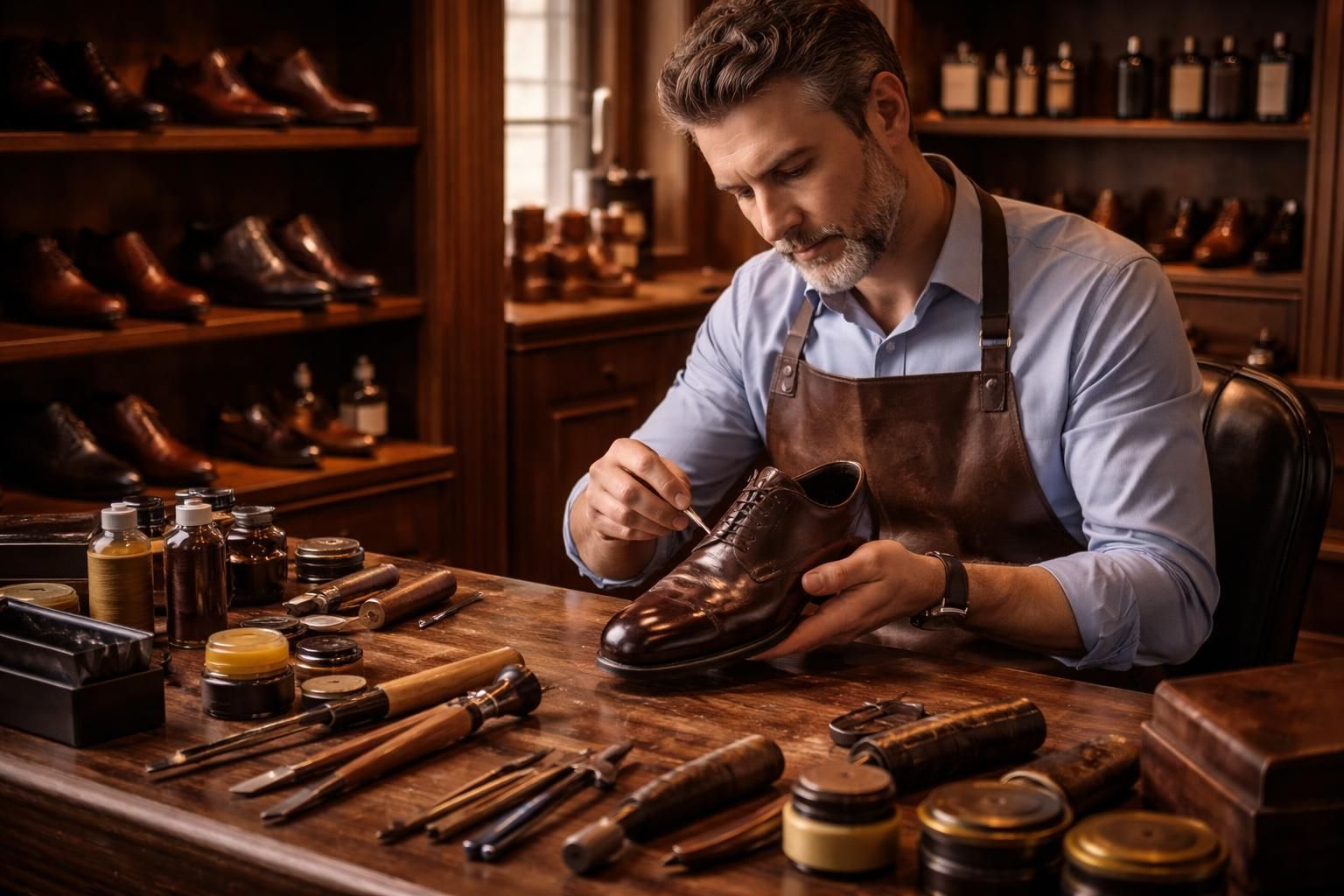 découvrez les conseils experts de cordonnier church pour entretenir et réparer vos chaussures de luxe, afin de préserver leur élégance et leur durabilité.