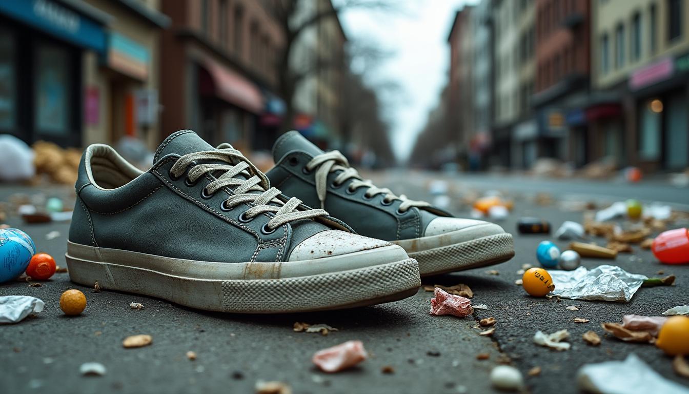 découvrez l’impact environnemental d’une paire de sneakers non recyclée et comment réduire votre empreinte écologique grâce au recyclage et à des choix responsables.