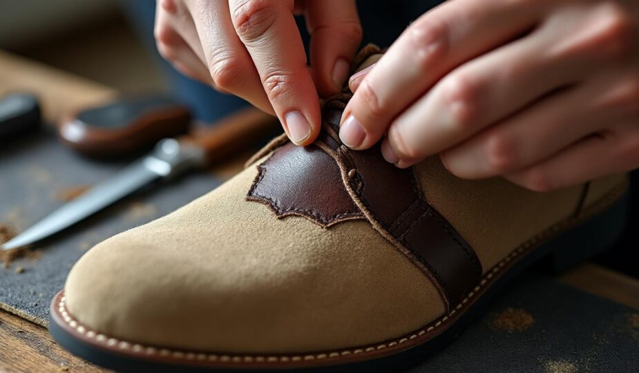 découvrez si coudre un empiècement en cuir sur des clarks wallabee est possible et comment procéder pour customiser vos chaussures avec style et durabilité.