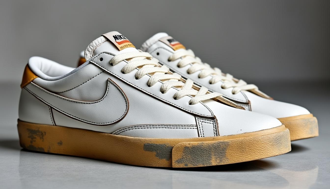découvrez comment reblanchir efficacement une semelle nike blazer oxydée pour leur redonner un éclat neuf et prolonger leur durée de vie.