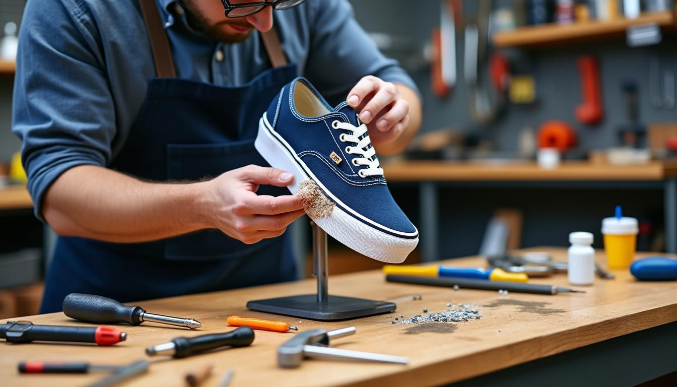 découvrez comment redresser une semelle tordue sur des vans platform, avec des astuces pratiques et des conseils pour préserver vos chaussures préférées.