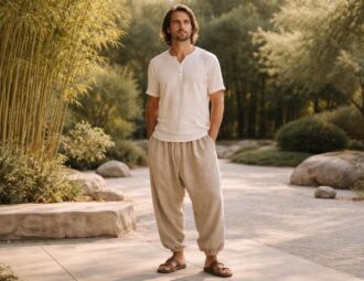 découvrez comment choisir les chaussures parfaites pour accompagner un sarouel homme et adopter un style zen, alliant confort et élégance décontractée.