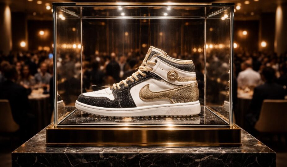 découvrez quelle sneaker détient le record du prix le plus élevé lors d'une vente aux enchères et plongez dans l'univers fascinant des chaussures de collection.