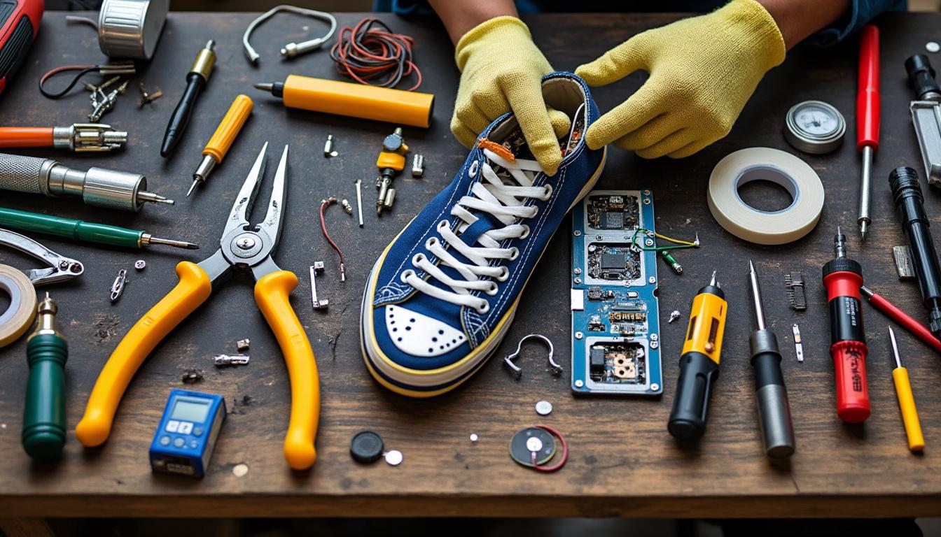 découvrez comment réparer facilement une chaussure à led cassée grâce à nos astuces simples et pratiques pour redonner vie à vos chaussures lumineuses.