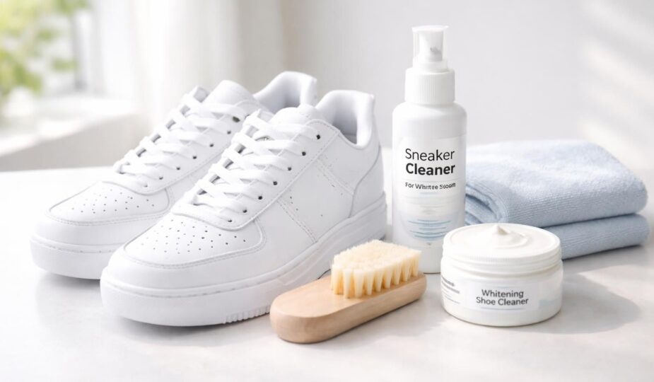 découvrez quel produit choisir pour blanchir efficacement vos chaussures et retrouver des baskets éclatantes de propreté.
