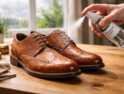 découvrez comment imperméabiliser efficacement vos chaussures en cuir pour les protéger de la pluie et assurer leur longévité.