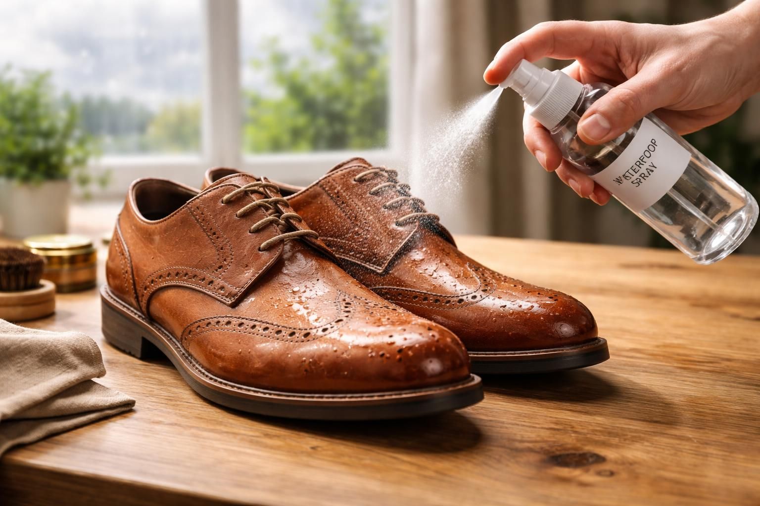 découvrez comment imperméabiliser efficacement vos chaussures en cuir pour les protéger de la pluie et assurer leur longévité.
